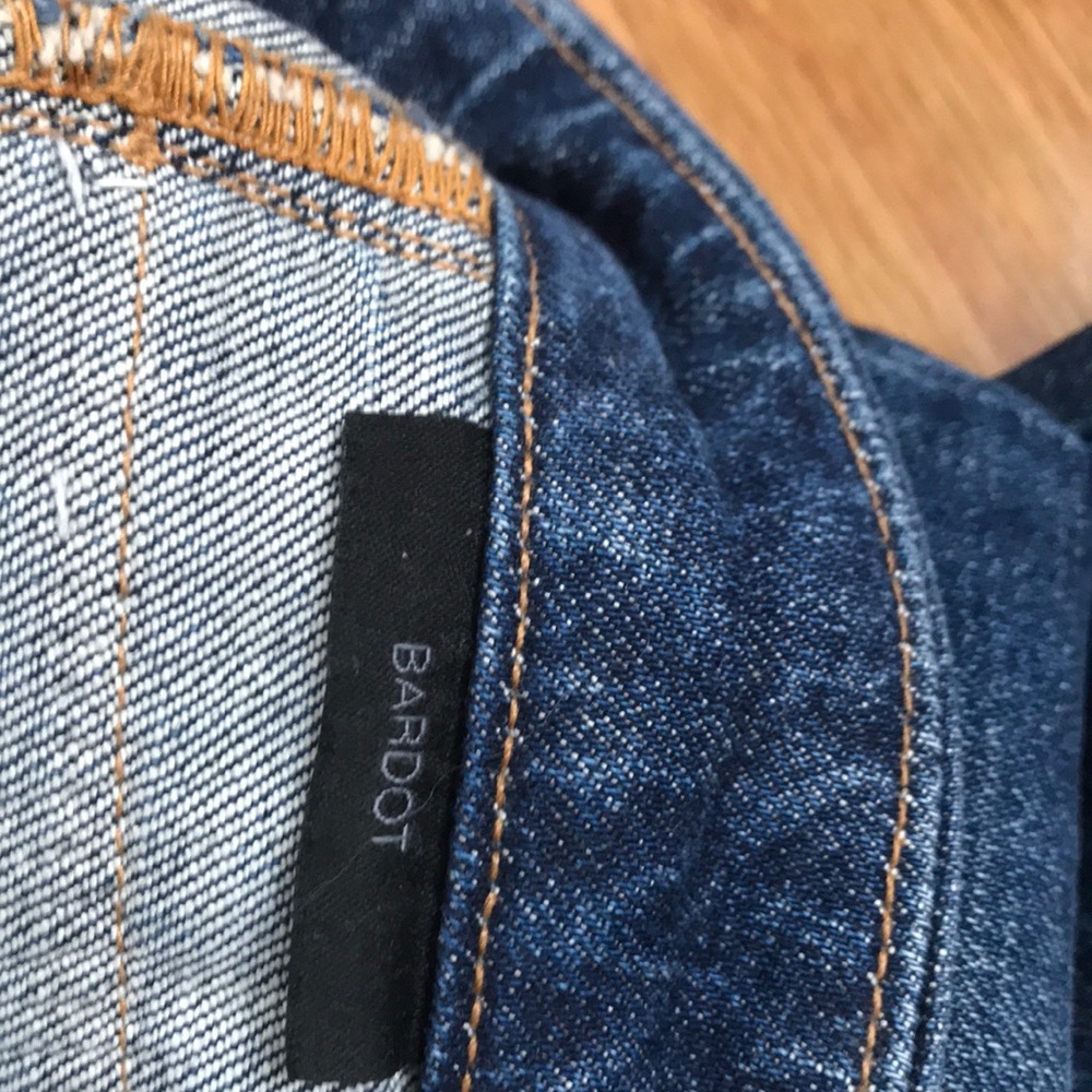 Genetic Bardot Jeans with Patched Front Pockets - Picture 7 of 7